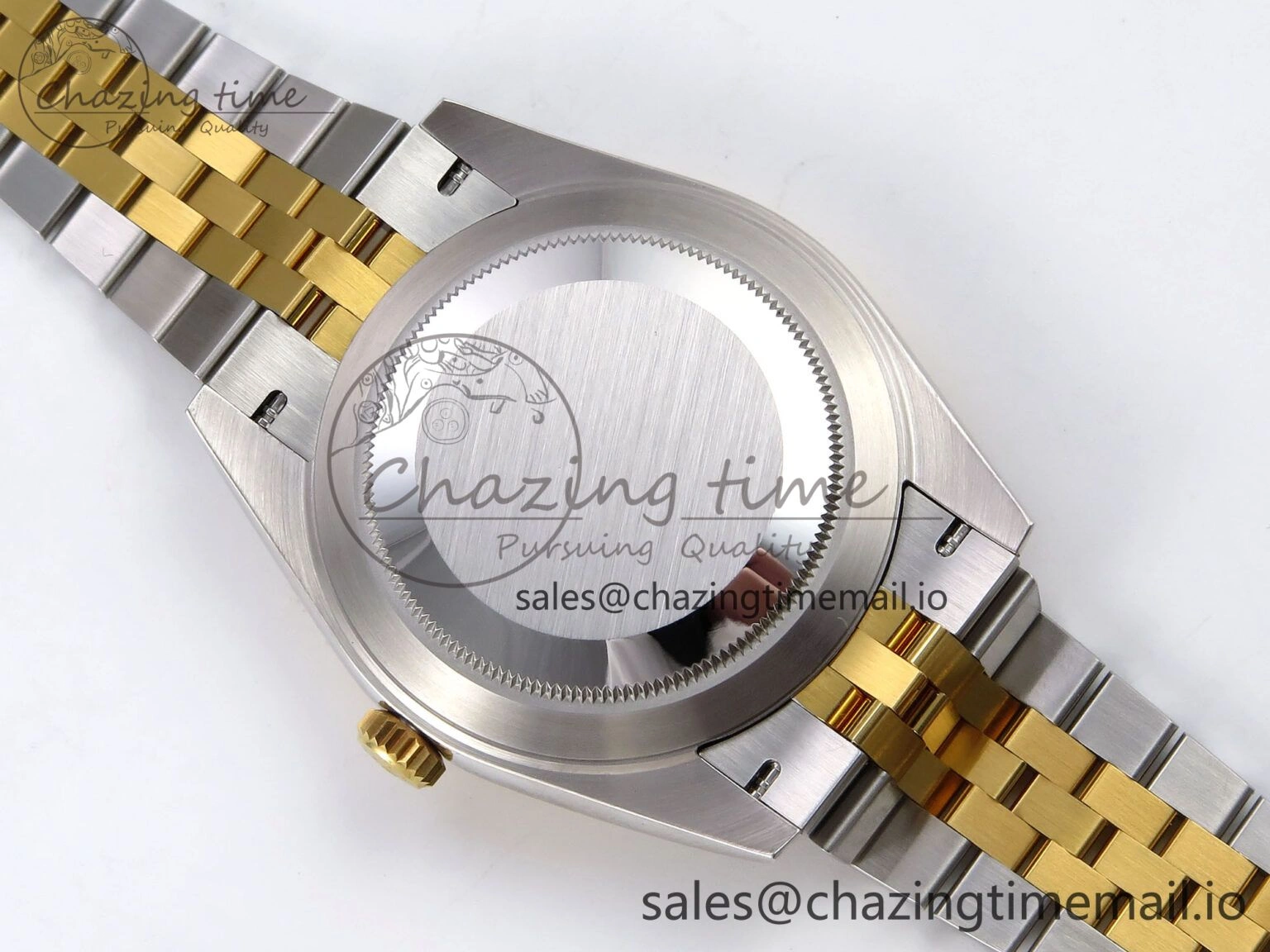 DateJust 41 SS YG ARF 1:1 Best Edition 904L Steel YG Textured Stick Dial on Jubilee Bracelet SH TopPick 1250