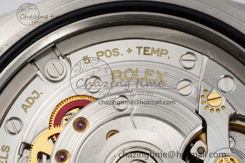 Breathable DateJust 41 SS YG JDF 1:1 Best Edition 904L Steel Black Stick Dial on SS YG Jubilee Bracelet VR3235 V 2113
