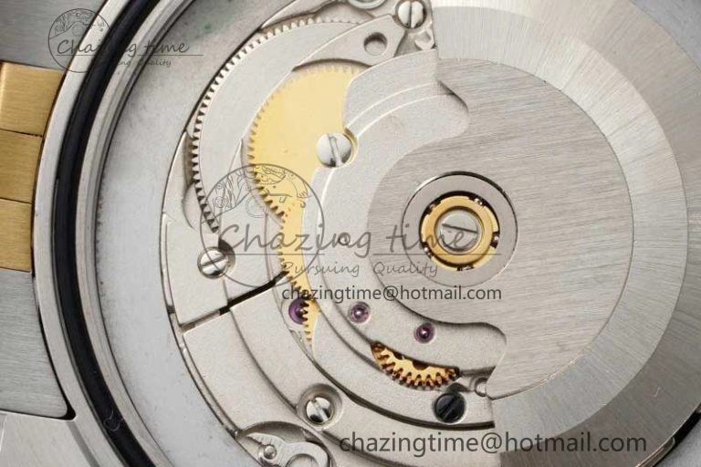 TravelReady DateJust 41 SS YG JDF 1:1 Best Edition 904L Steel YG Stick Dial on SS YG Jubilee Bracelet VR3235 V 2112