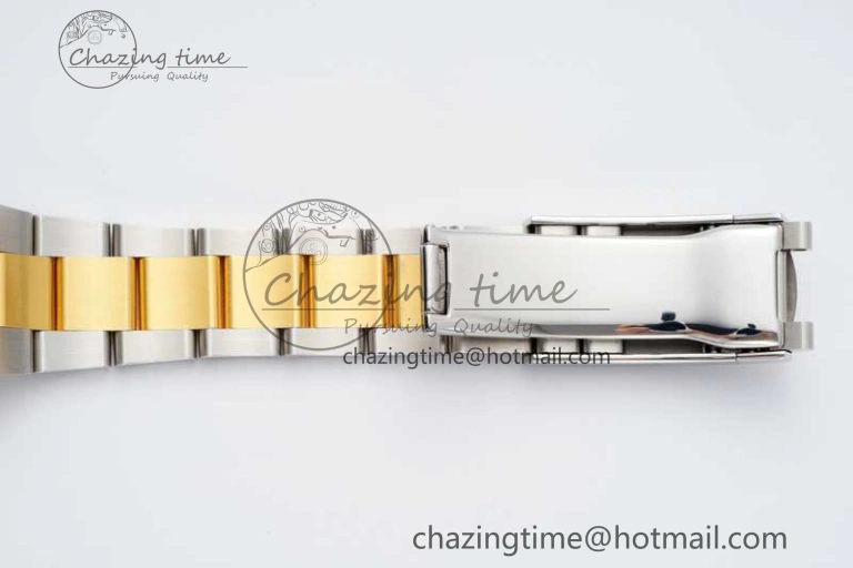 SmartChoice DateJust 41 SS YG Polished Bezel KING 1:1 Best Edition 904L Steel Gray Dial on Oyster Bracelet VR 2227
