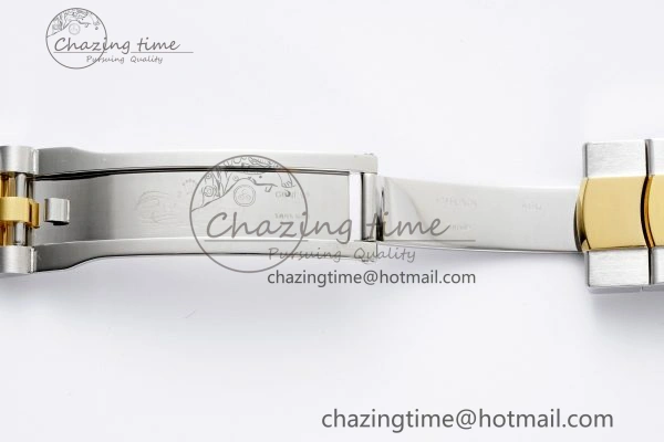 DateJust 41 SS YG Polished Bezel KING 1:1 Best Edition 904L Steel Silver Dial on Jubilee Bracelet VR Reliable 2224