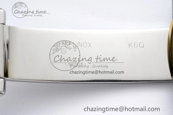 Thermal DateJust 41 SS YG Polished Bezel KING 1:1 Best Edition 904L Steel YG Dial on Jubilee Bracelet VR 2221