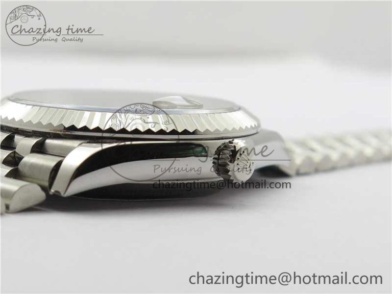 DateJust 41MM 126334 904L SS VRF 1:1 Best Edition Black Dial Crystals Markers on SS Jubilee Bracelet A Reliable 2905