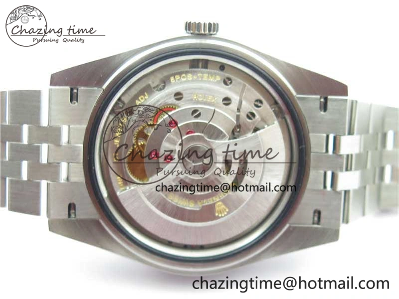 Minimalist DateJust 41MM 126334 904L SS VRF 1:1 Best Edition Black Dial Roman Markers on SS Jubilee Bracelet A 2899