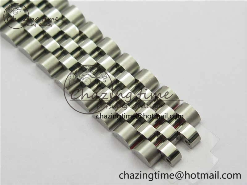 Minimalist DateJust 41MM 126334 904L SS VRF 1:1 Best Edition Black Dial Roman Markers on SS Jubilee Bracelet A 2899