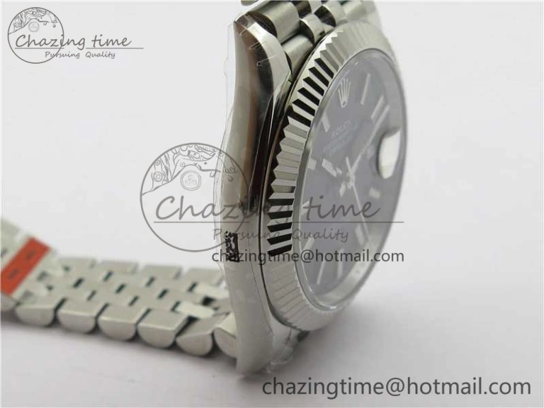 DateJust 41MM 126334 904L SS VRF 1:1 Best Edition Black Dial Stick Markers on SS Jubilee Bracelet A ModernLook 2901