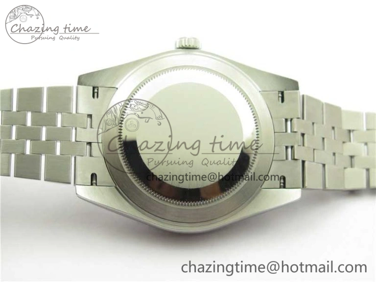 DateJust 41MM 126334 904L SS VRF 1:1 Best Edition Gray Dial Crystals Markers on SS Jubilee Bracelet A Practical 2904