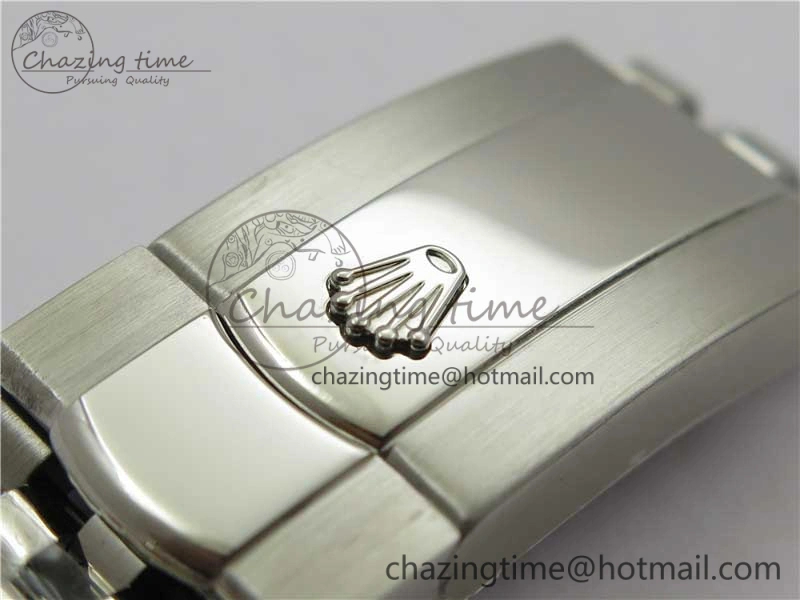 DateJust 41MM 126334 904L SS VRF 1:1 Best Edition Gray Dial Crystals Markers on SS Jubilee Bracelet A Practical 2904