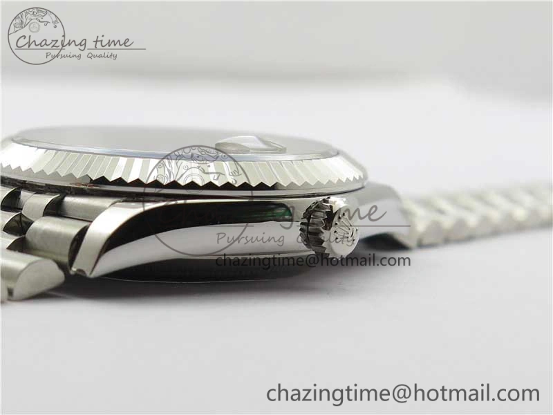 UrbanChic DateJust 41MM 126334 904L SS VRF 1:1 Best Edition Gray Dial Roman Markers on SS Jubilee Bracelet A 2908