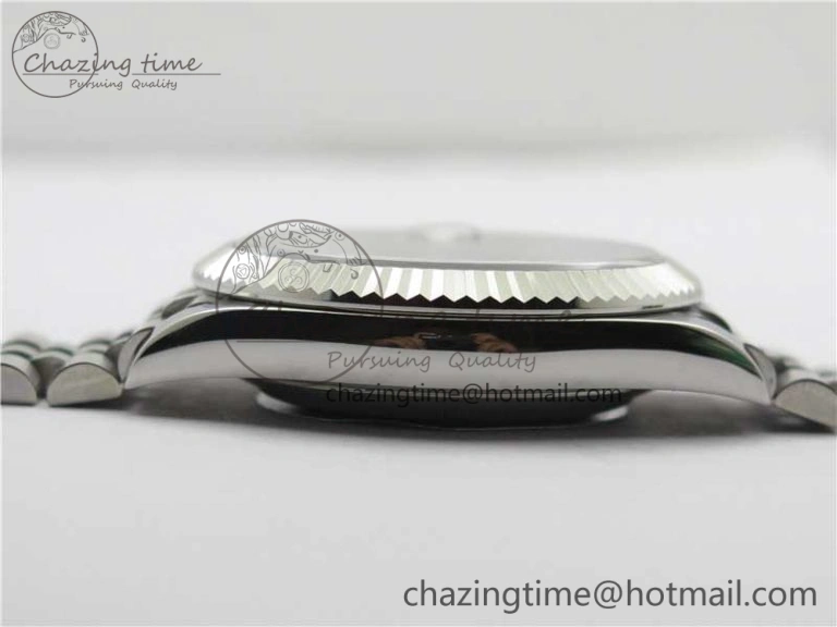 UrbanChic DateJust 41MM 126334 904L SS VRF 1:1 Best Edition Gray Dial Roman Markers on SS Jubilee Bracelet A 2908