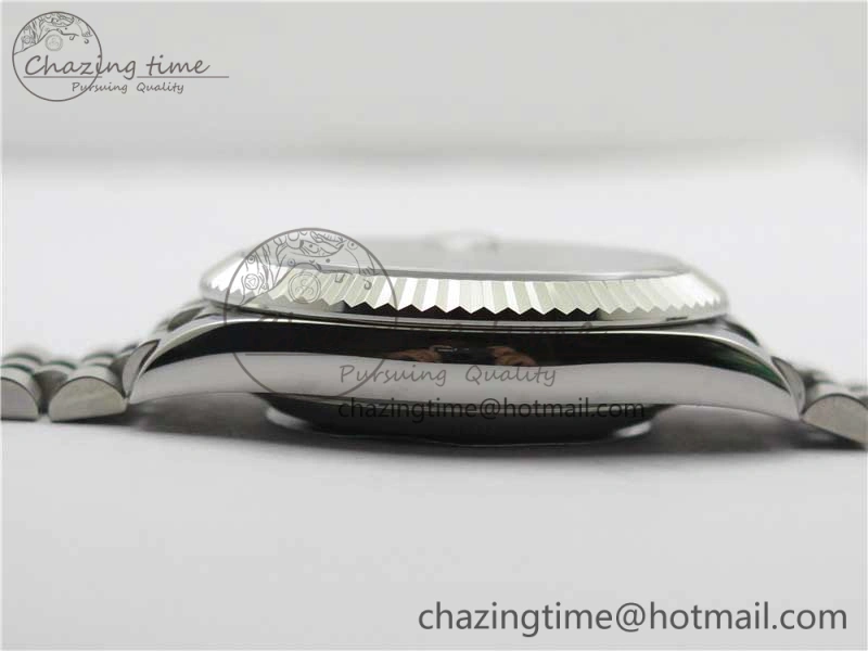 UrbanChic DateJust 41MM 126334 904L SS VRF 1:1 Best Edition Gray Dial Roman Markers on SS Jubilee Bracelet A 2908