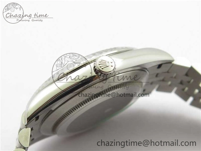 UrbanChic DateJust 41MM 126334 904L SS VRF 1:1 Best Edition Gray Dial Roman Markers on SS Jubilee Bracelet A 2908