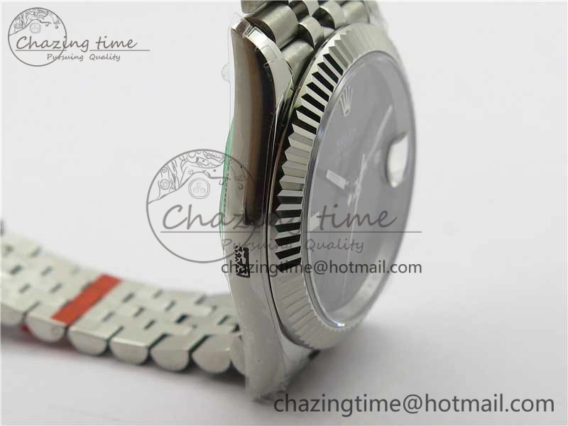 UrbanChic DateJust 41MM 126334 904L SS VRF 1:1 Best Edition Gray Dial Roman Markers on SS Jubilee Bracelet A 2908