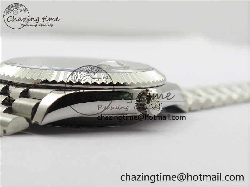 Seasonal DateJust 41MM 126334 904L SS VRF 1:1 Best Edition Silver Dial Stick Markers on SS Jubilee Bracelet A 2900