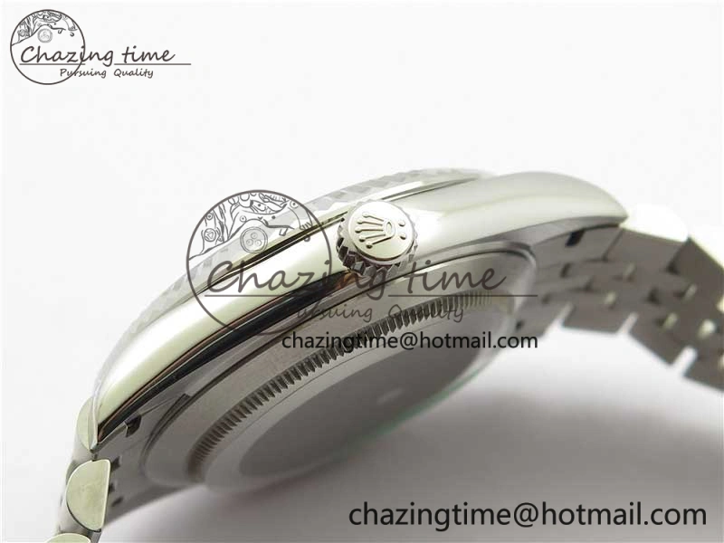 Seasonal DateJust 41MM 126334 904L SS VRF 1:1 Best Edition Silver Dial Stick Markers on SS Jubilee Bracelet A 2900