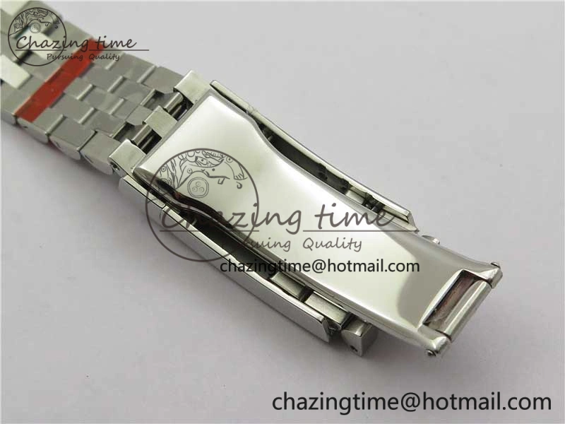 TopPick DateJust 41MM 126334 904L SS VRF 1:1 Best Edition White Dial Roman Markers on SS Jubilee Bracelet A 2898