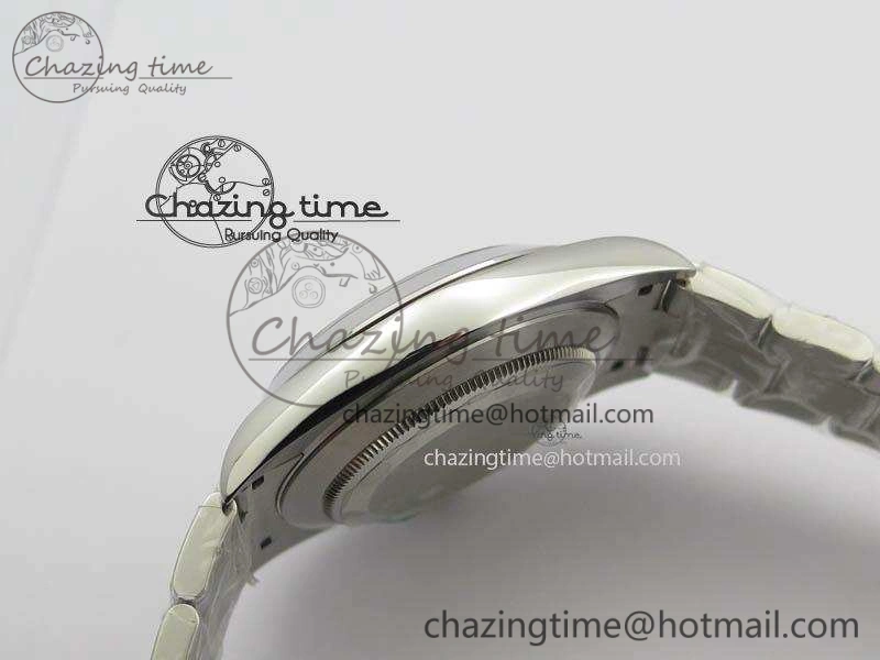 DateJust 41mm 126300 SS Noob 1:1 Best Edition Gray Dial Diam Markers On SS Bracelet A GoodFit 3594