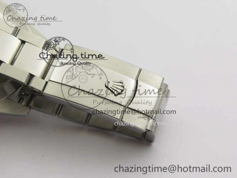 DateJust 41mm 126300 SS Noob 1:1 Best Edition Gray Dial Diam Markers On SS Bracelet A GoodFit 3594