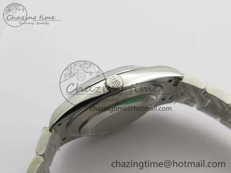 SmoothTexture DateJust 41mm 126300 SS Noob 1:1 Best Edition Gray Dial Stick Markers On SS Bracelet A 3598