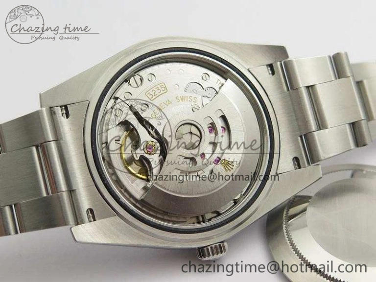 SmoothTexture DateJust 41mm 126300 SS Noob 1:1 Best Edition Gray Dial Stick Markers On SS Bracelet A 3598