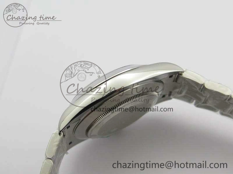 SmoothTexture DateJust 41mm 126300 SS Noob 1:1 Best Edition Gray Dial Stick Markers On SS Bracelet A 3598