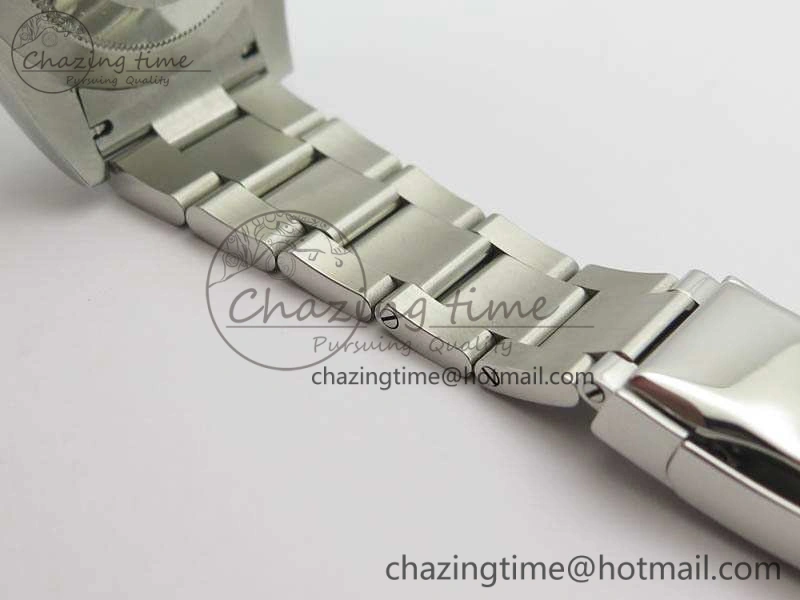 SmoothTexture DateJust 41mm 126300 SS Noob 1:1 Best Edition Gray Dial Stick Markers On SS Bracelet A 3598