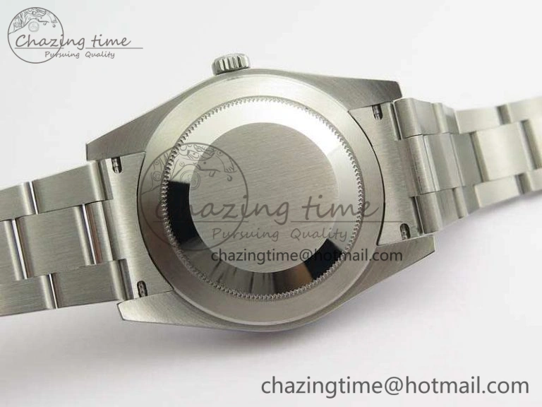 SmoothTexture DateJust 41mm 126300 SS Noob 1:1 Best Edition Gray Dial Stick Markers On SS Bracelet A 3598