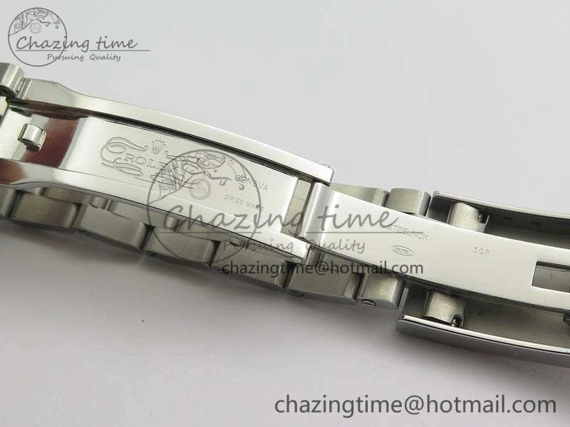 SmoothTexture DateJust 41mm 126300 SS Noob 1:1 Best Edition Gray Dial Stick Markers On SS Bracelet A 3598