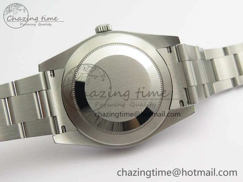 SmoothTexture DateJust 41mm 126300 SS Noob 1:1 Best Edition Gray Dial Stick Markers On SS Bracelet A 3598