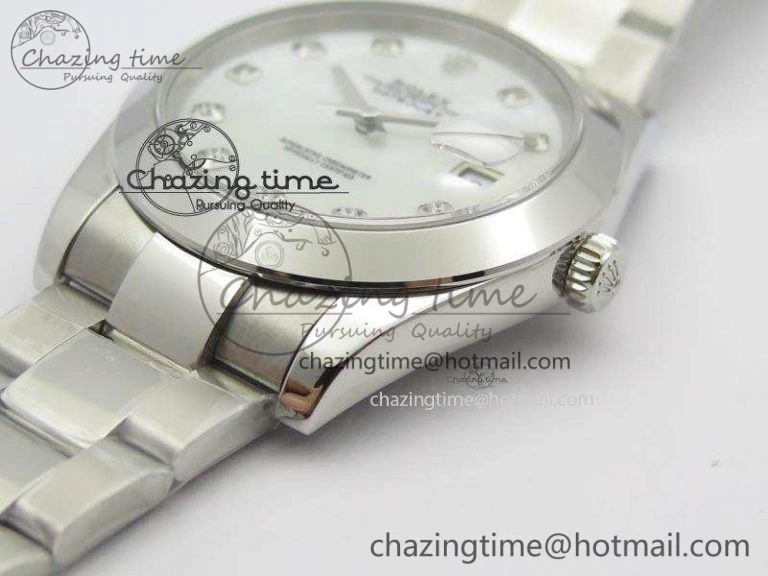 DateJust 41mm 126300 SS Noob 1:1 Best Edition White MOP Dial Diam Markers On SS Bracelet A Tailored 3591