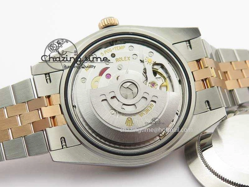DateJust 41mm 126303 Noob 1:1 Best Edition RG Wrapped Brown Dial Fluted Bezel On Jubilee Bracelet A NewStyle 3782