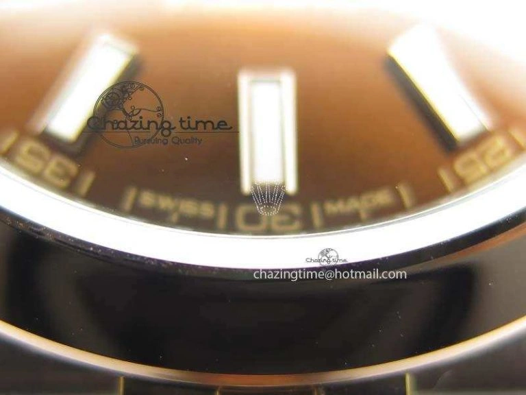 Sporty DateJust 41mm 126303 Noob 1:1 Best Edition RG Wrapped Brown Dial On Jubilee Bracelet A 3787