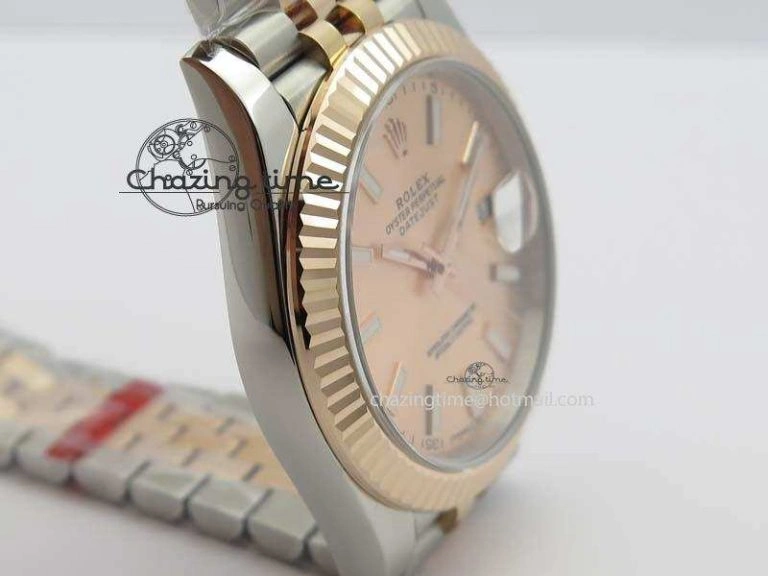 DateJust 41mm 126303 Noob 1:1 Best Edition RG Wrapped RG Dial Fluted Bezel On Jubilee Bracelet A Elegant 3780