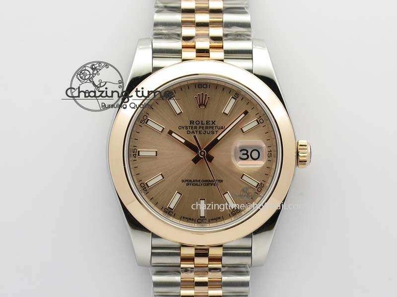 Unique DateJust 41mm 126303 Noob 1:1 Best Edition RG Wrapped RG Dial On Jubilee Bracelet A 3784