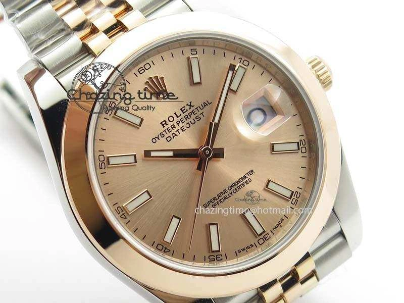 Unique DateJust 41mm 126303 Noob 1:1 Best Edition RG Wrapped RG Dial On Jubilee Bracelet A 3784