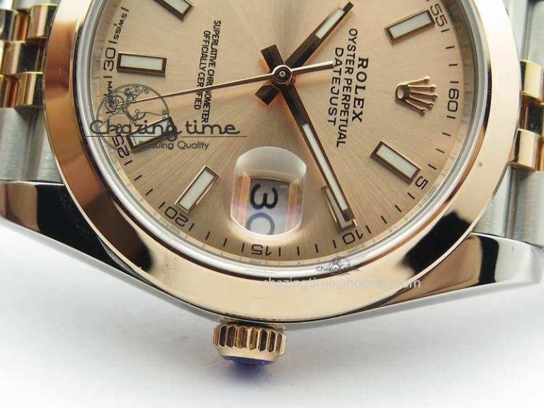 Unique DateJust 41mm 126303 Noob 1:1 Best Edition RG Wrapped RG Dial On Jubilee Bracelet A 3784