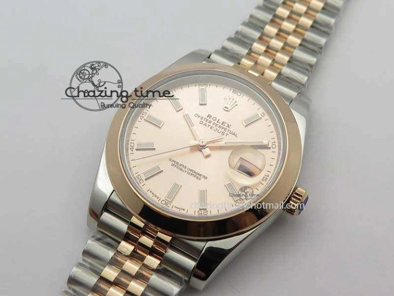 Unique DateJust 41mm 126303 Noob 1:1 Best Edition RG Wrapped RG Dial On Jubilee Bracelet A 3784