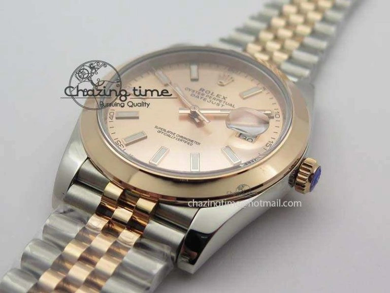 Unique DateJust 41mm 126303 Noob 1:1 Best Edition RG Wrapped RG Dial On Jubilee Bracelet A 3784