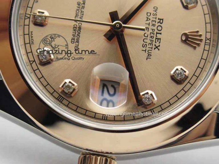 Bold DateJust 41mm 126303 Noob 1:1 Best Edition RG Wrapped RG Diamond Dial On Jubilee Bracelet A 3783