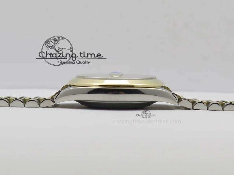 DateJust 41mm 126303 Noob 1:1 Best Edition YG Wrapped Silver Dial On SS YG Jubilee Bracelet A GoodFit 3764