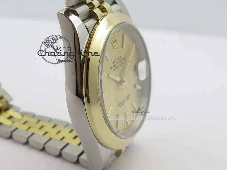 DateJust 41mm 126303 Noob 1:1 Best Edition YG Wrapped YG Dial On SS YG Jubilee Bracelet A Affordable 3761