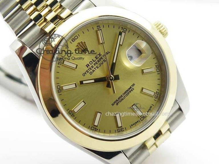 DateJust 41mm 126303 Noob 1:1 Best Edition YG Wrapped YG Dial On SS YG Jubilee Bracelet A Affordable 3761