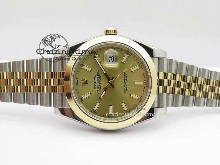 DateJust 41mm 126303 Noob 1:1 Best Edition YG Wrapped YG Dial On SS YG Jubilee Bracelet A Affordable 3761