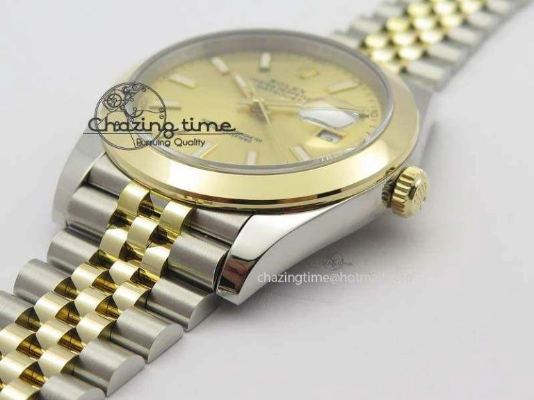 DateJust 41mm 126303 Noob 1:1 Best Edition YG Wrapped YG Dial On SS YG Jubilee Bracelet A Affordable 3761