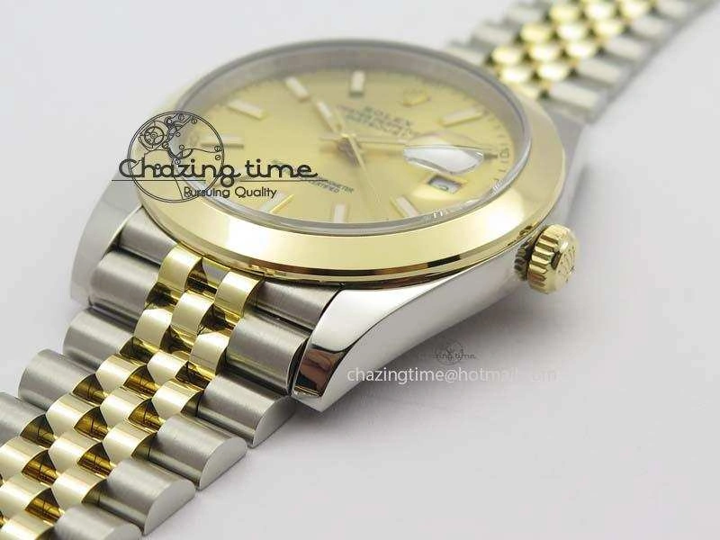 DateJust 41mm 126303 Noob 1:1 Best Edition YG Wrapped YG Dial On SS YG Jubilee Bracelet A Affordable 3761
