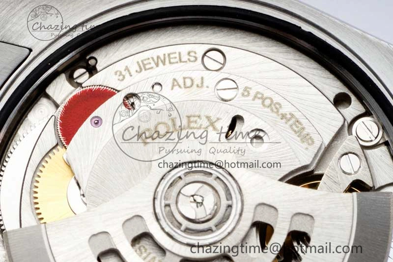 DateJust 41mm 126331 DIWF 1:1 Best Edition 904L Steel Gray Dial Green Roman Marker on SS RG Jubilee Bracelet SA FreshLook 2320