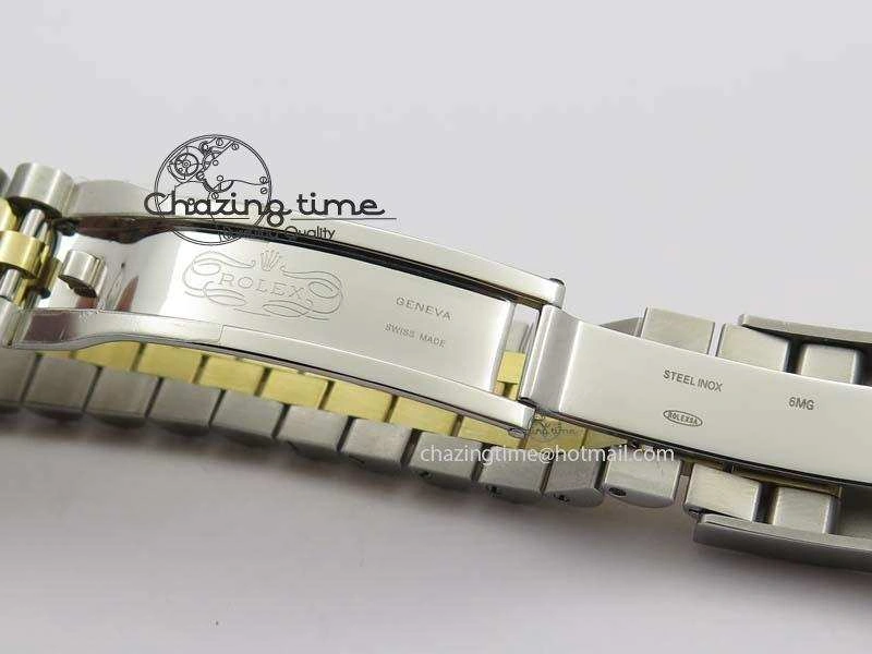 DateJust 41mm 126333 Noob 1:1 Best Edition YG Wrapped Black Dial On SS YG Bracelet A Vibrant 3753
