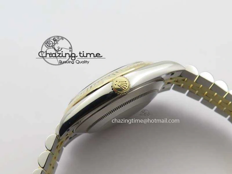 DateJust 41mm 126333 Noob 1:1 Best Edition YG Wrapped White Dial On SS YG Jubilee Bracelet A Fashionable 3758