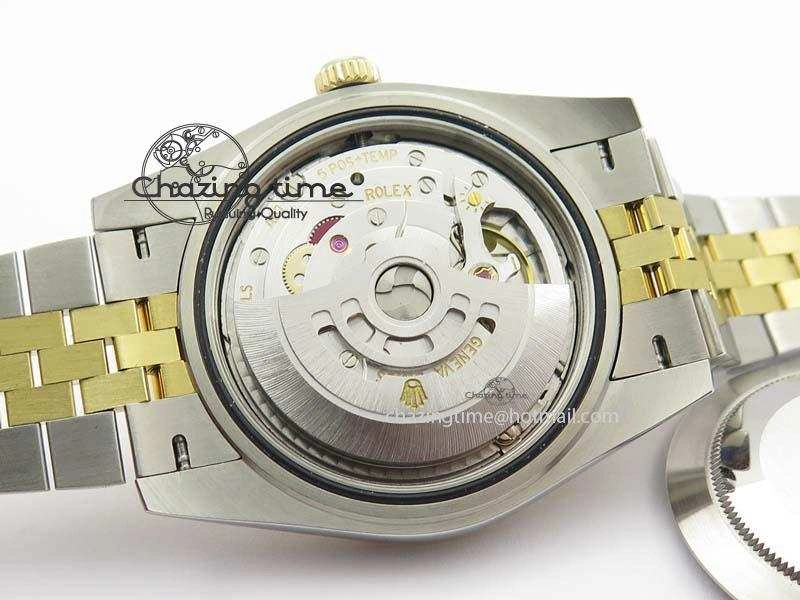 Chic DateJust 41mm 126333 Noob 1:1 Best Edition YG Wrapped YG Dial Diamond On SS YG Jubilee Bracelet A 3763
