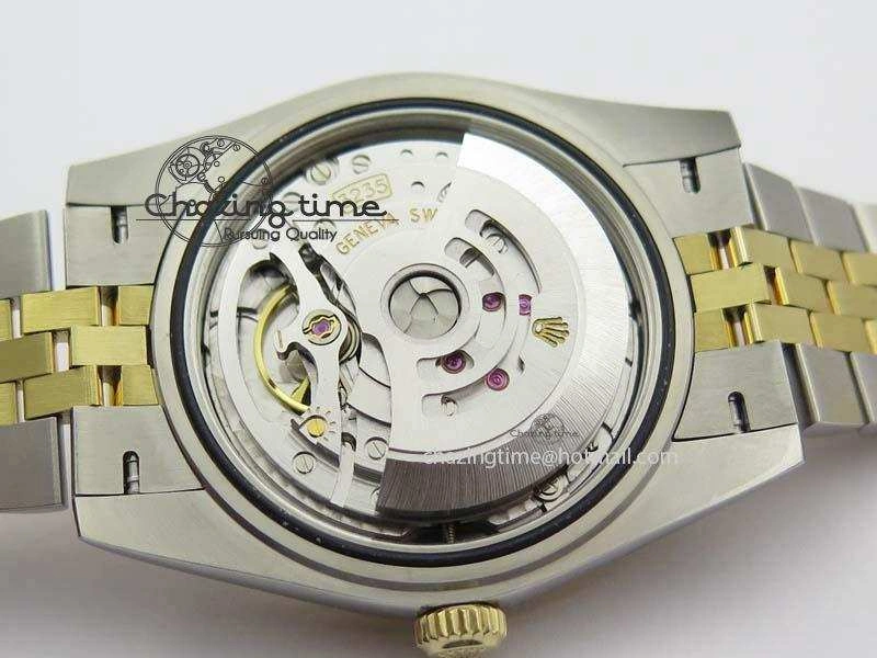 SoftTouch DateJust 41mm 126333 Noob 1:1 Best Edition YG Wrapped YG Dial Diamond On SS YG Jubilee Bracelet A 3756